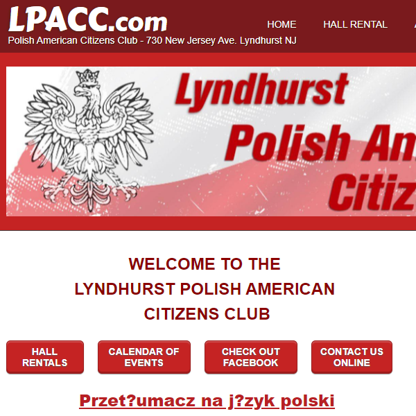 Lyndhurst Polish American Citizens Club - Polish organization in Lyndhurst NJ