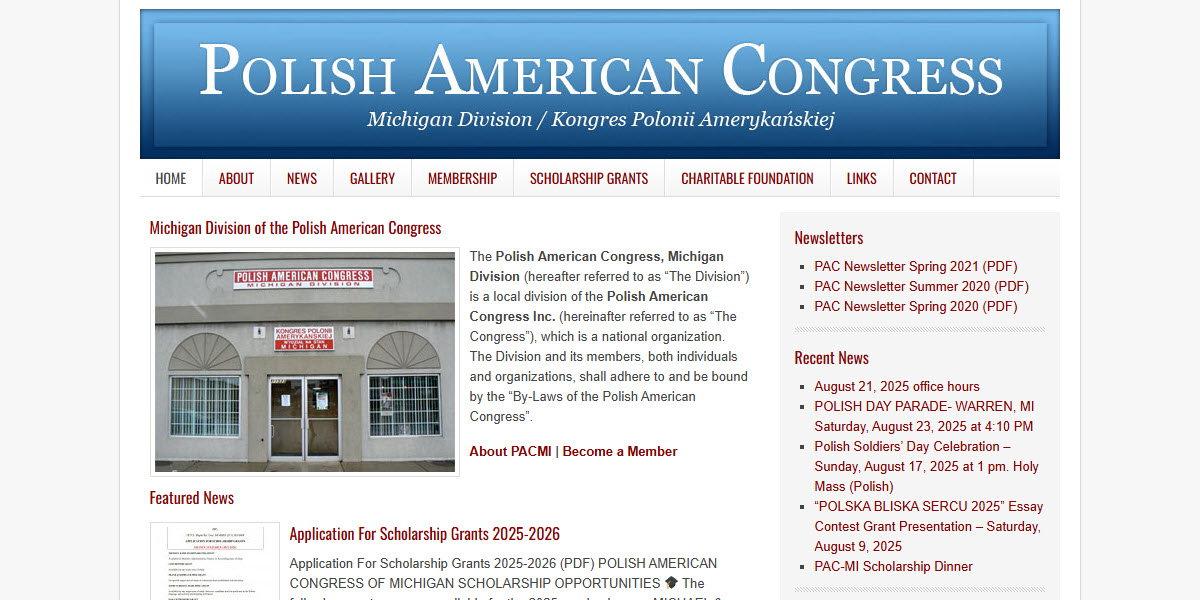 Polish American Congress Michigan Division