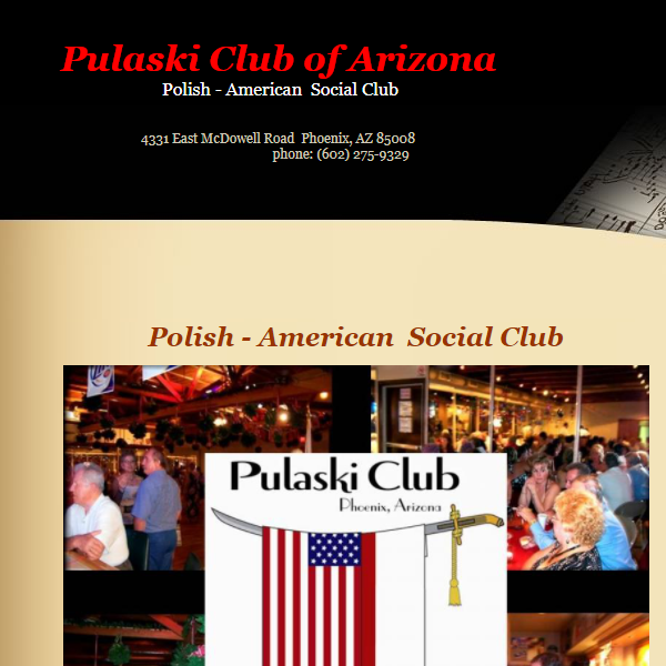 Polish American Social Club Polish Organization in Phoenix, AZ