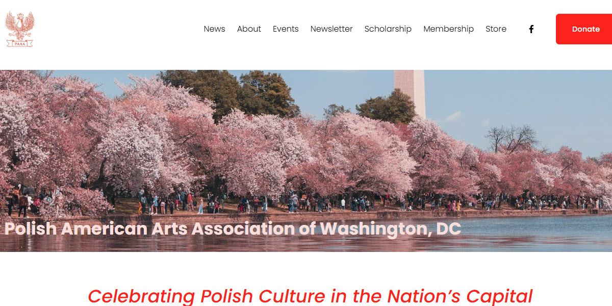 The Polish American Arts Association of Washington, D.C., Inc.